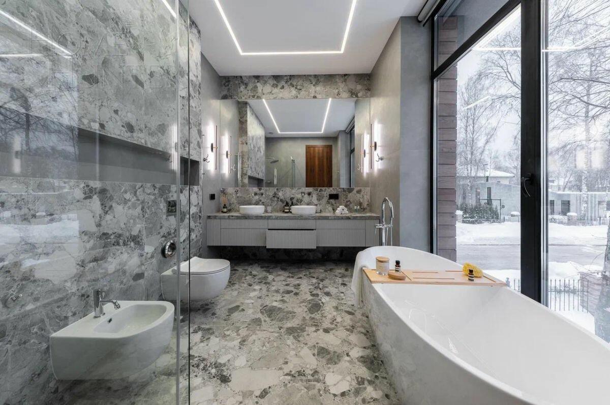 2-этажный коттедж 480 м² с отделкой