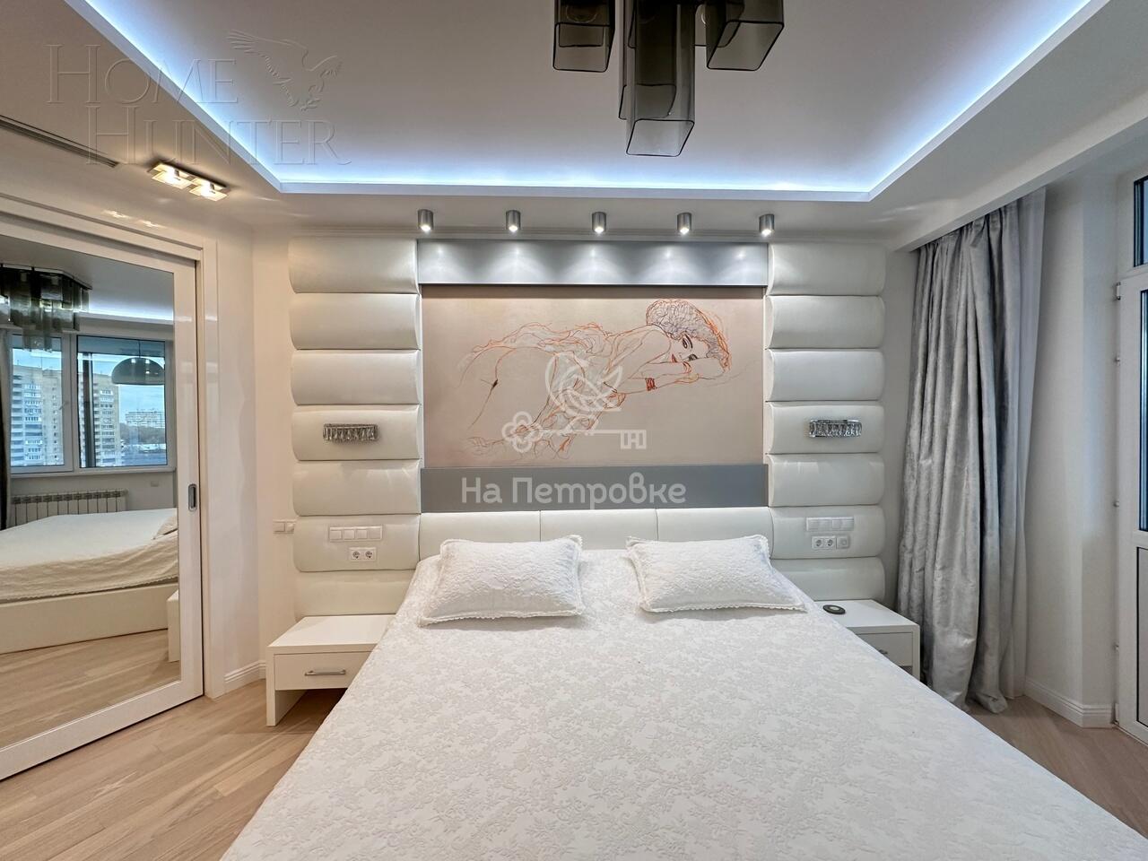 3-КОМН. АПАРТАМЕНТЫ С ОТДЕЛКОЙ 128 М² НА 11 ЭТАЖЕ