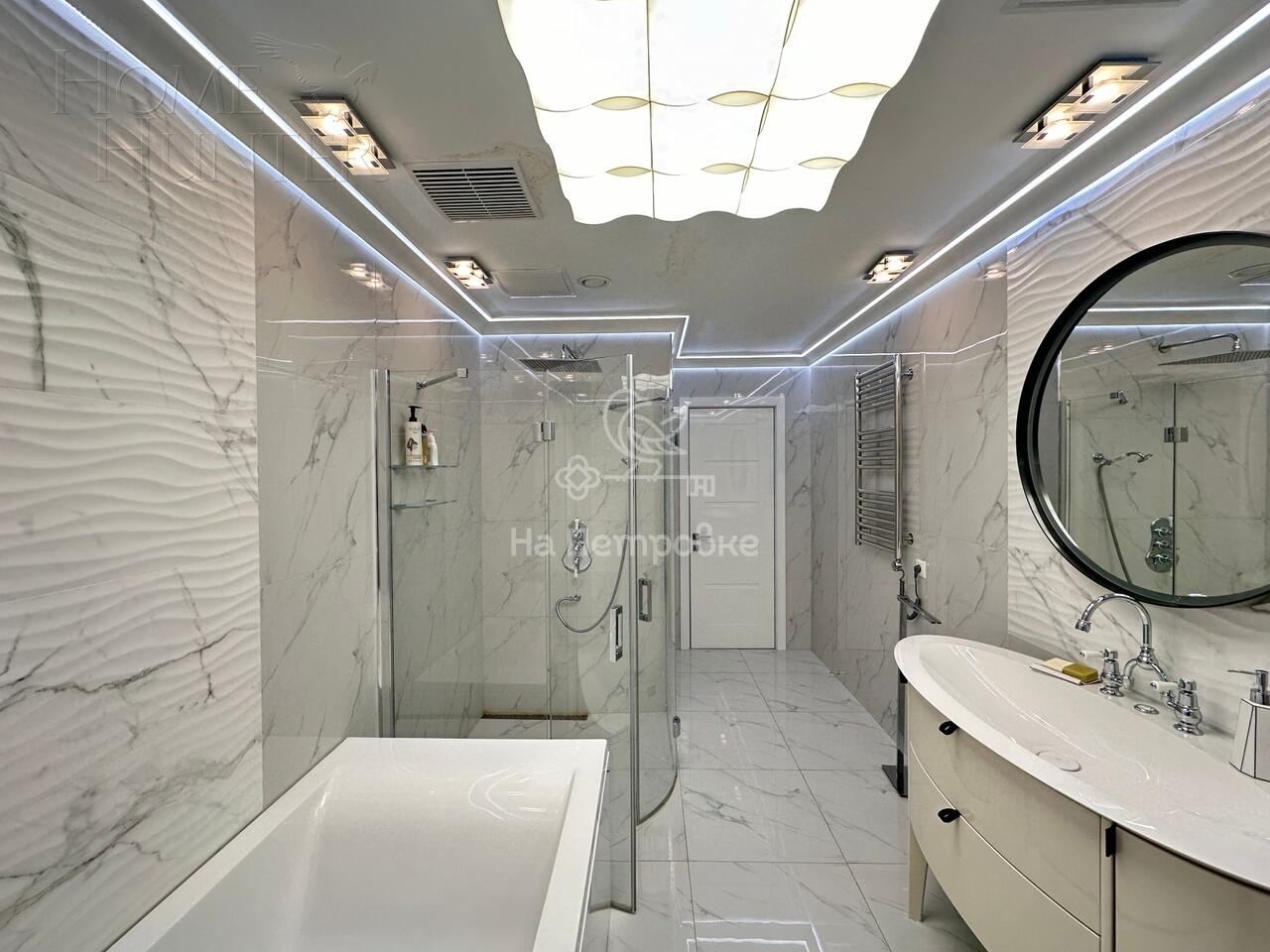 3-КОМН. АПАРТАМЕНТЫ С ОТДЕЛКОЙ 128 М² НА 11 ЭТАЖЕ