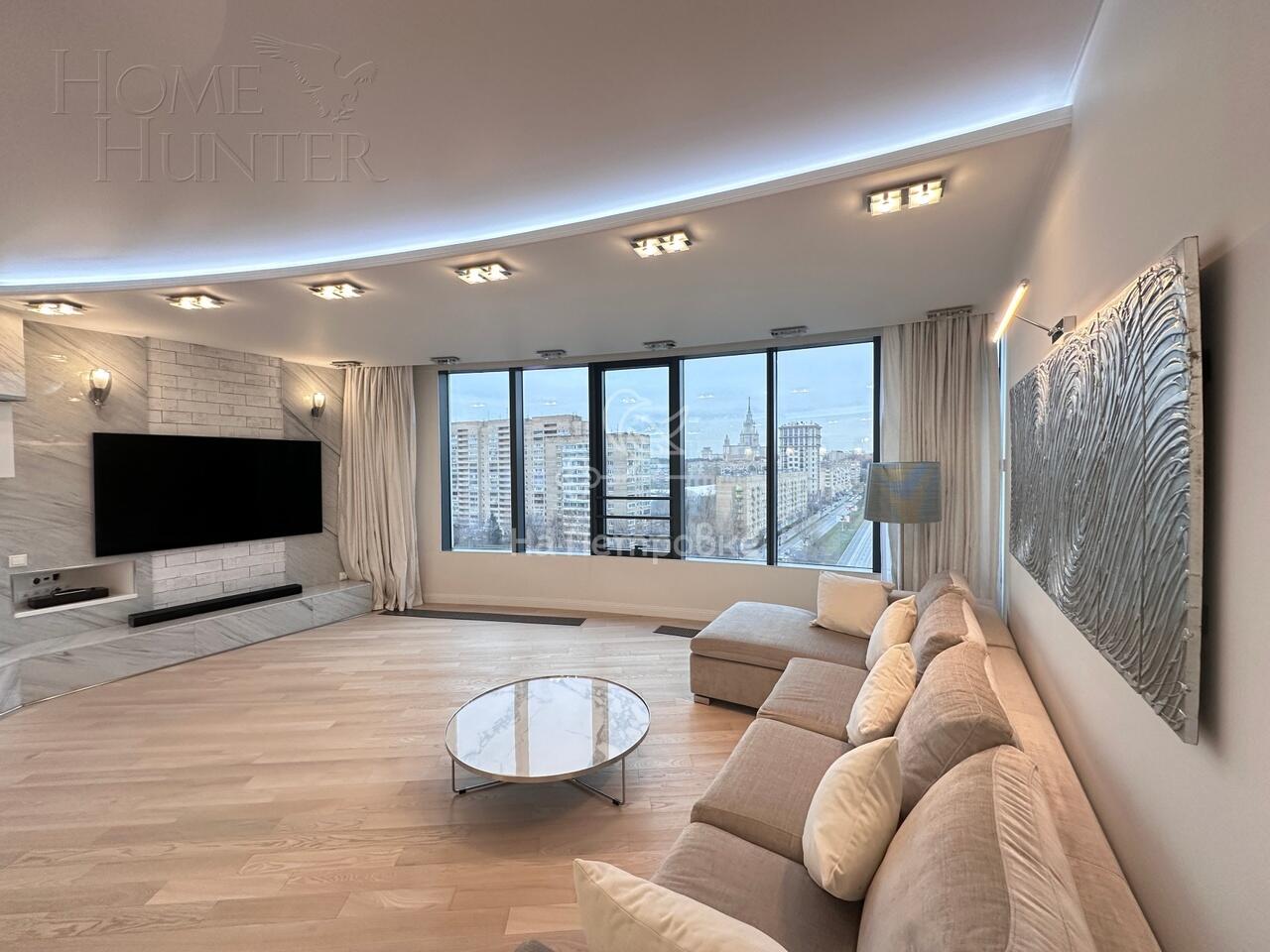 3-КОМН. АПАРТАМЕНТЫ С ОТДЕЛКОЙ 128 М² НА 11 ЭТАЖЕ