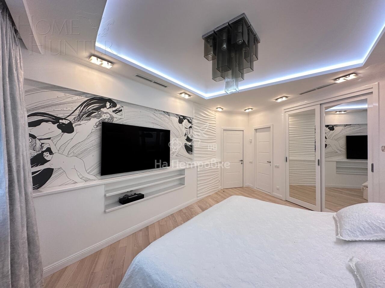 3-КОМН. АПАРТАМЕНТЫ С ОТДЕЛКОЙ 128 М² НА 11 ЭТАЖЕ