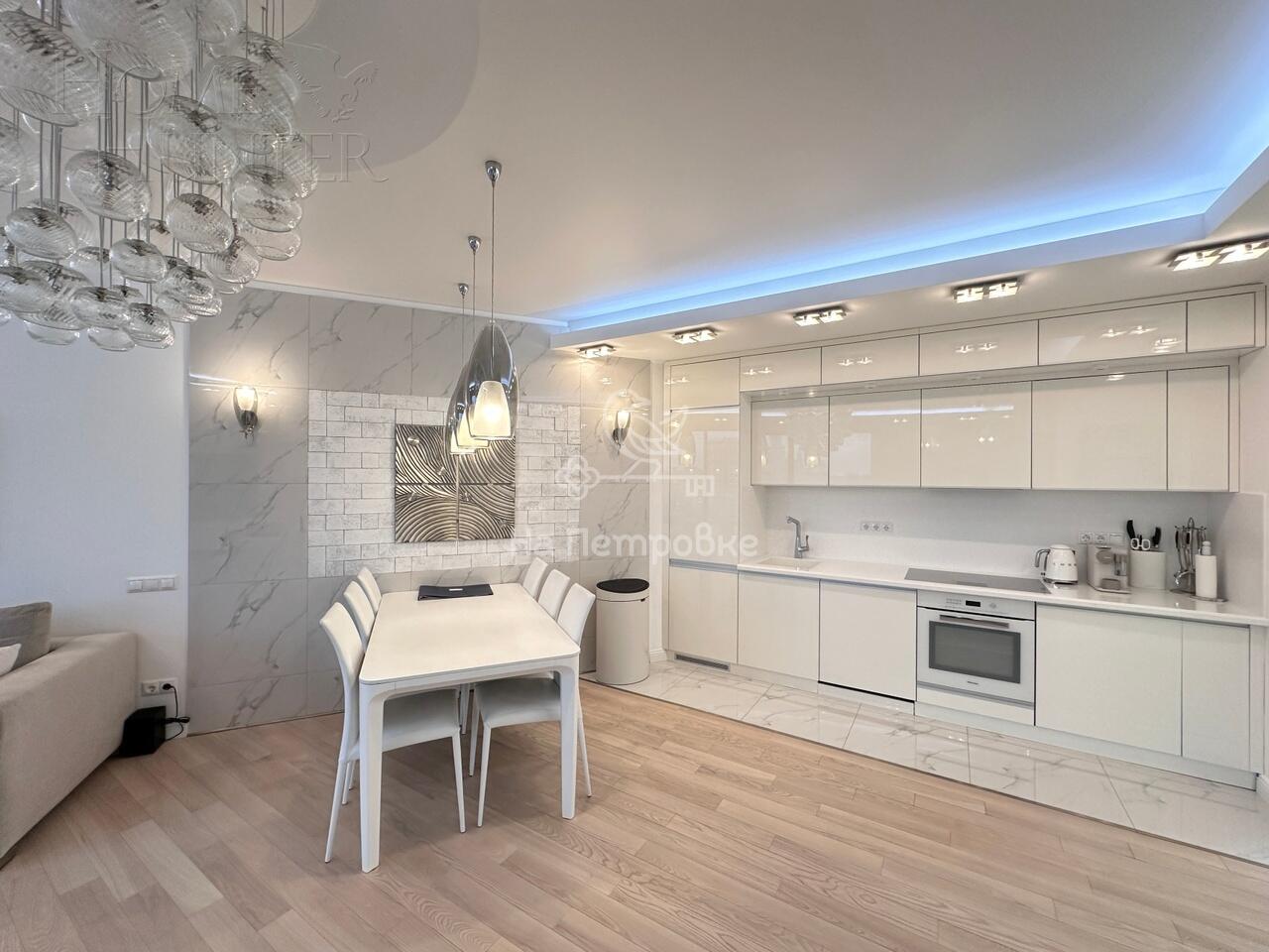 3-КОМН. АПАРТАМЕНТЫ С ОТДЕЛКОЙ 128 М² НА 11 ЭТАЖЕ