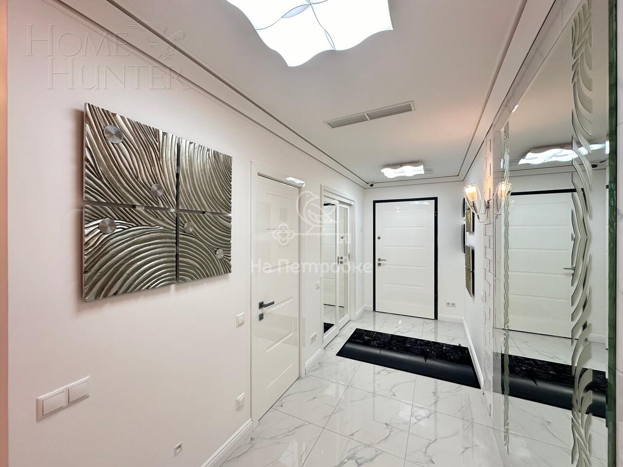 3-КОМН. АПАРТАМЕНТЫ С ОТДЕЛКОЙ 128 М² НА 11 ЭТАЖЕ