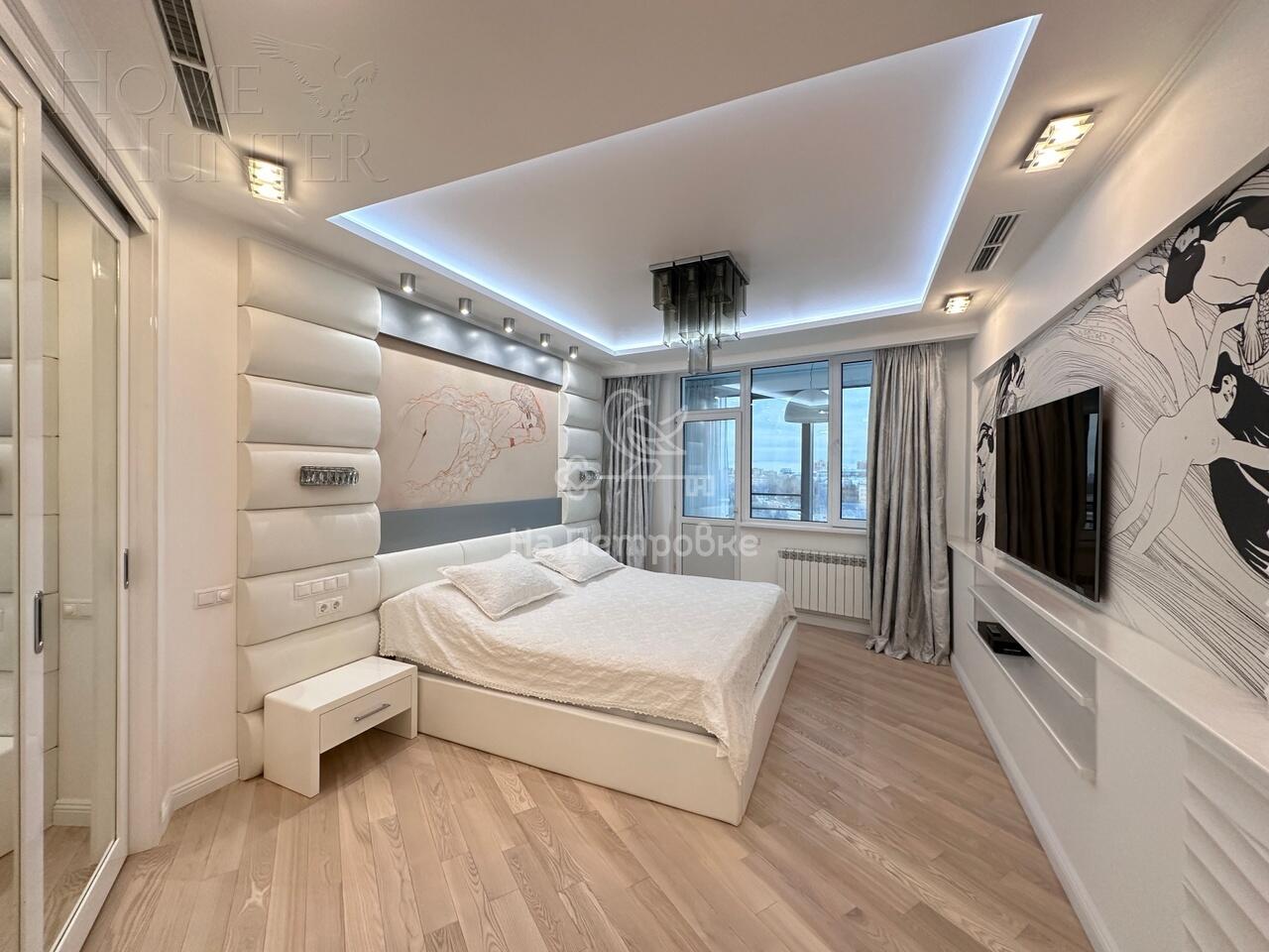 3-КОМН. АПАРТАМЕНТЫ С ОТДЕЛКОЙ 128 М² НА 11 ЭТАЖЕ