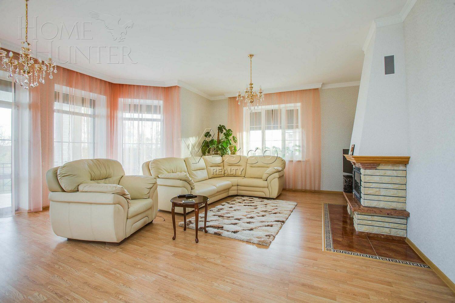 3-этажный коттедж 420 м² с отделкой