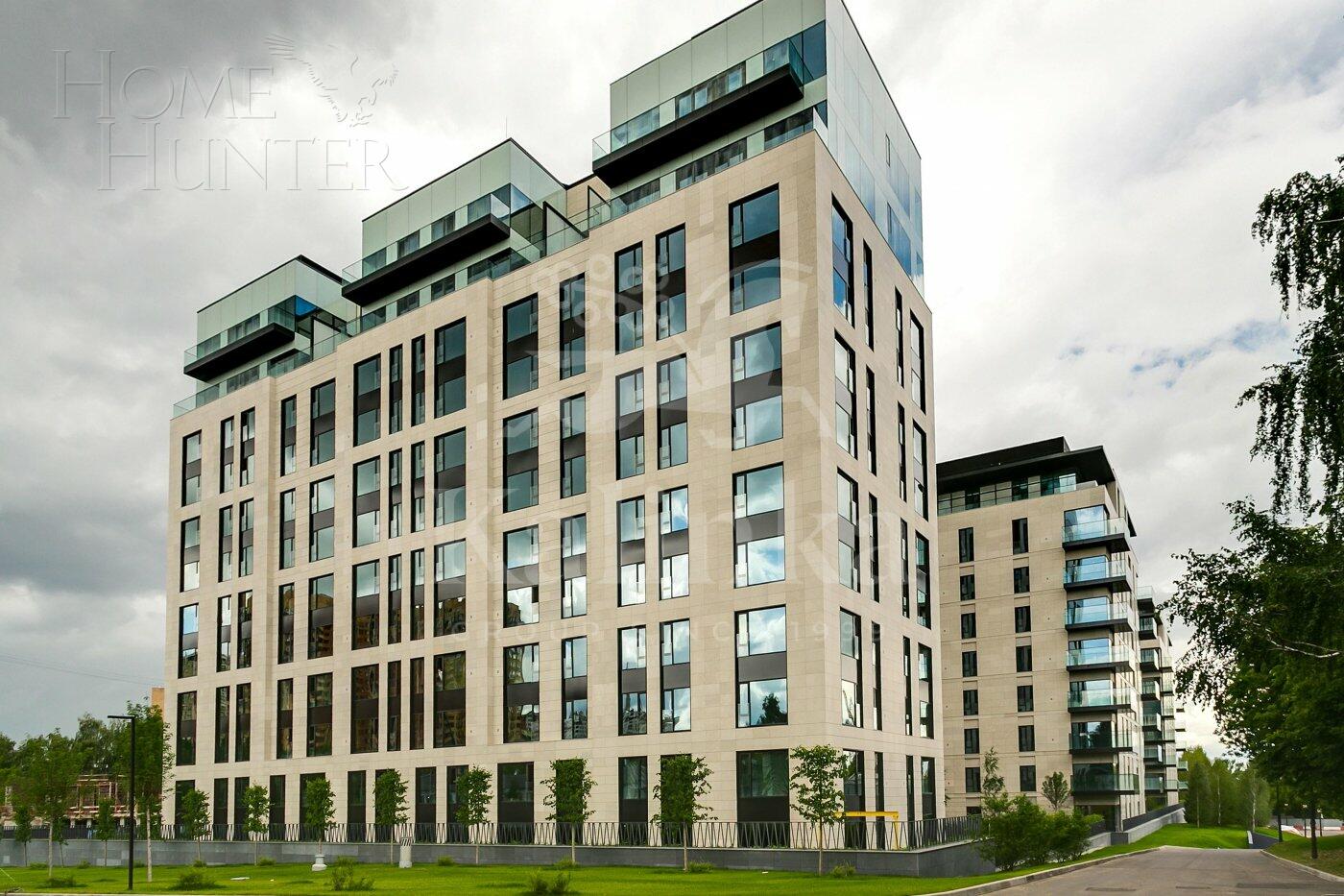 5-КОМН. ПЕНТХАУС БЕЗ ОТДЕЛКИ 214.6 М² НА 9 ЭТАЖЕ