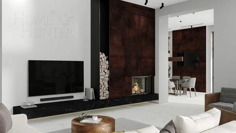 2-этажный коттедж 520 м² без отделки