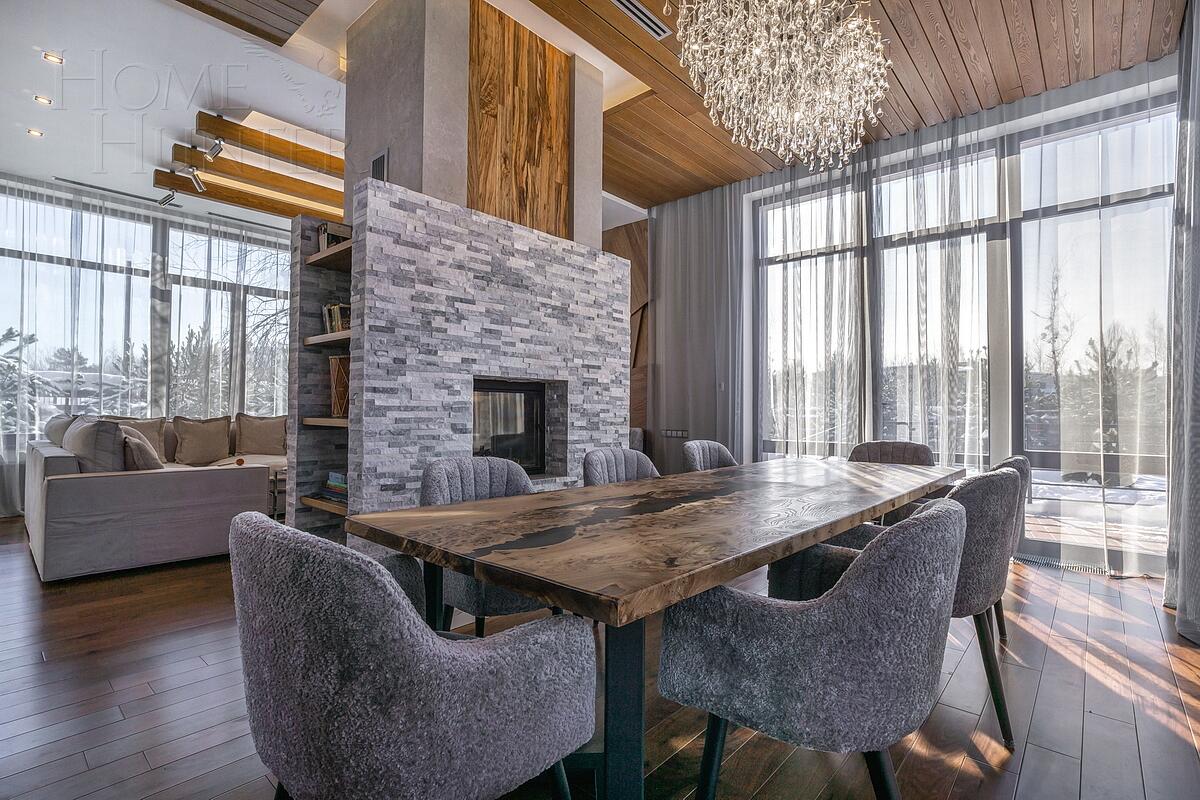 2-этажный коттедж 590 м² с отделкой