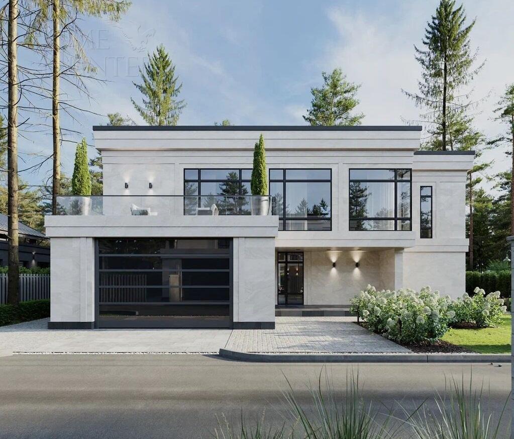 2-этажный коттедж 520 м² без отделки