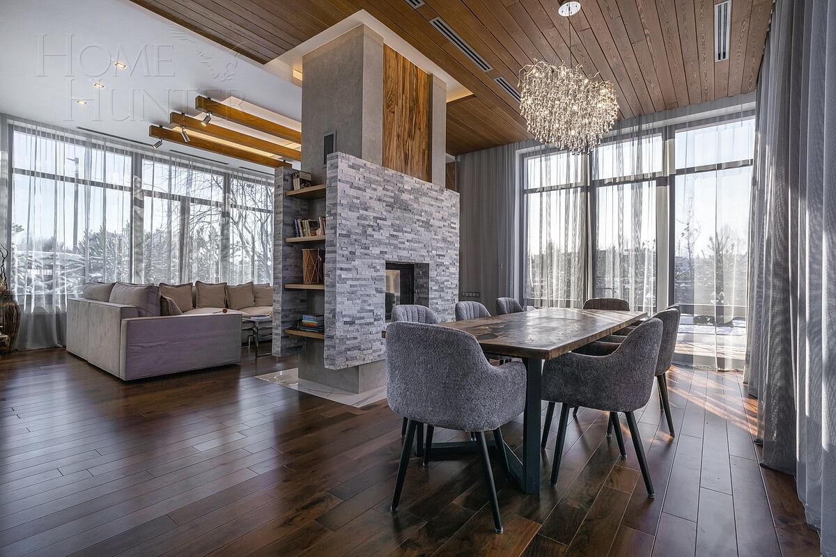 2-этажный коттедж 590 м² с отделкой