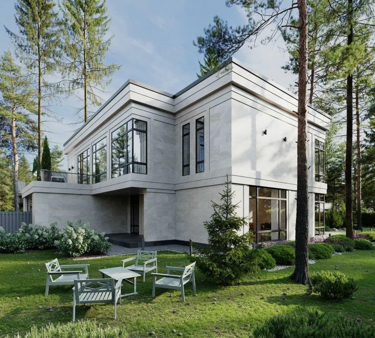 2-этажный коттедж 520 м² без отделки