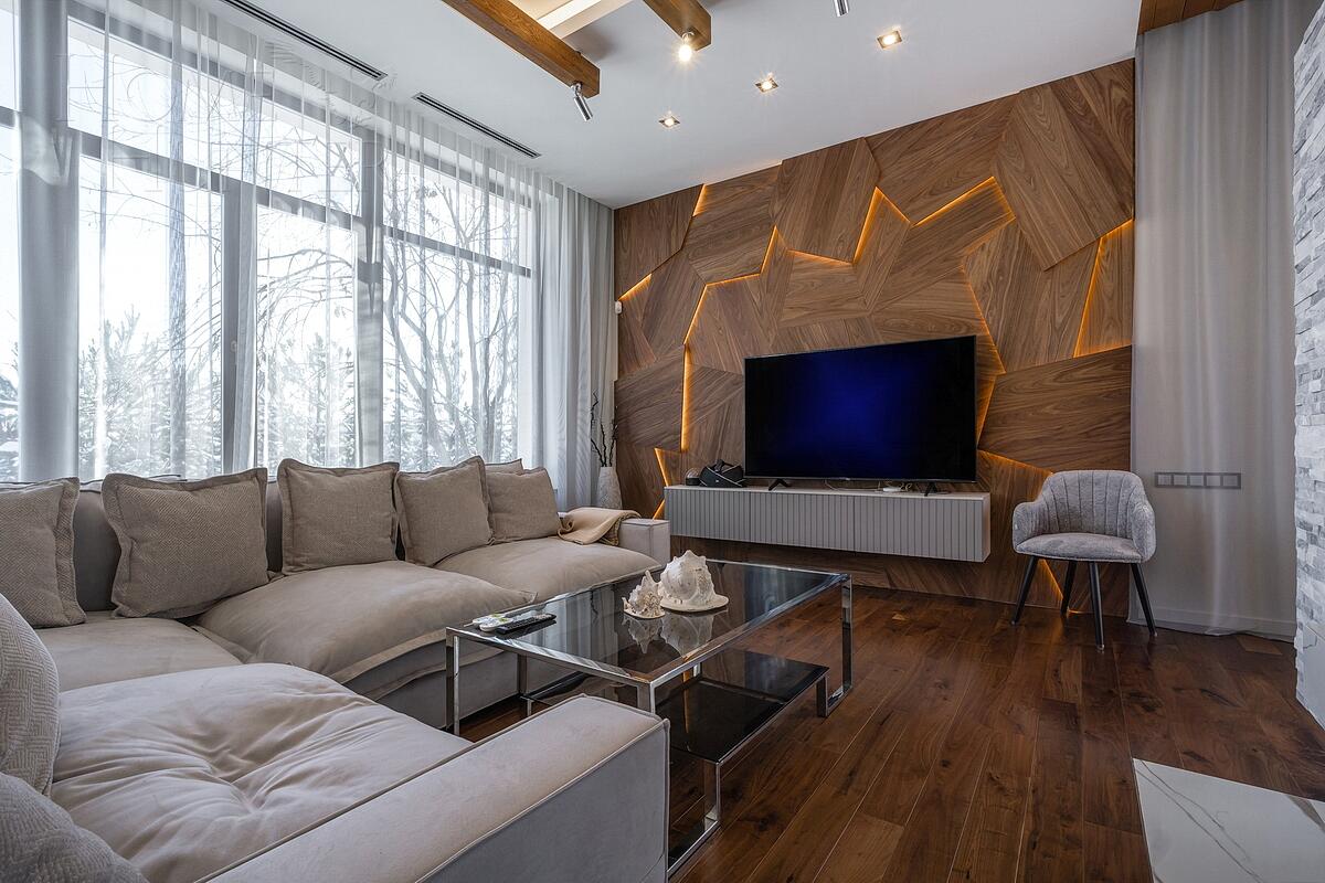 2-этажный коттедж 590 м² с отделкой