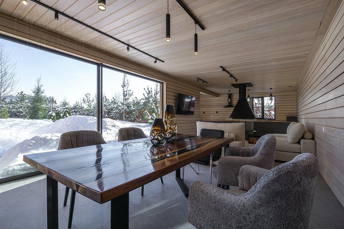 2-этажный коттедж 590 м² с отделкой