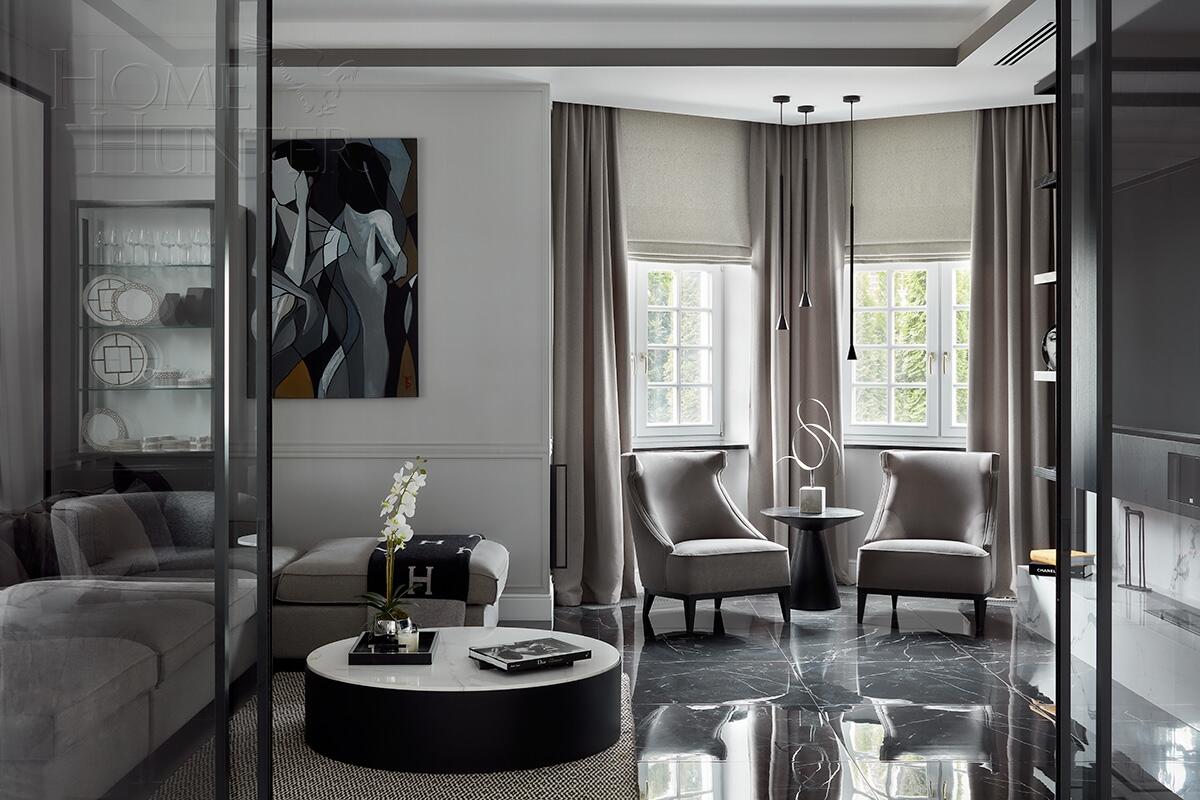 3-этажный коттедж 670 м² с отделкой