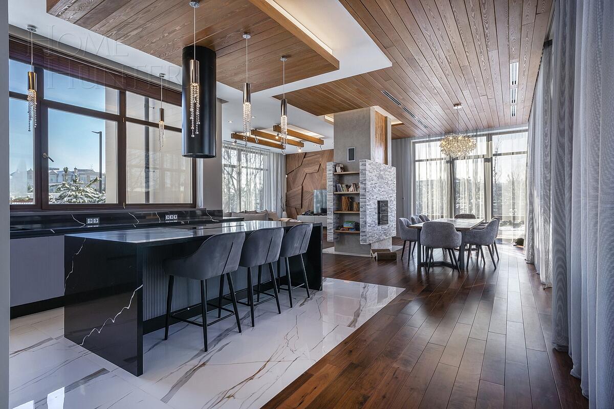 2-этажный коттедж 590 м² с отделкой