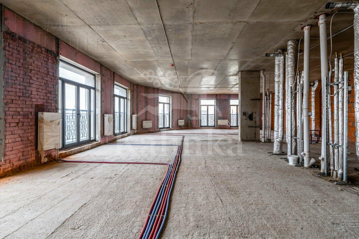 4-КОМН. АПАРТАМЕНТЫ БЕЗ ОТДЕЛКИ 190.5 М² НА 8 ЭТАЖЕ