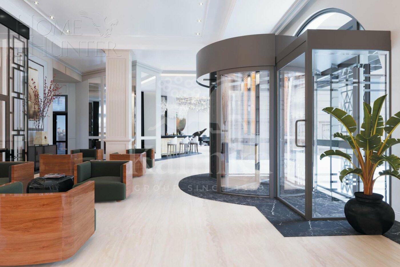 4-КОМН. АПАРТАМЕНТЫ БЕЗ ОТДЕЛКИ 190.5 М² НА 8 ЭТАЖЕ