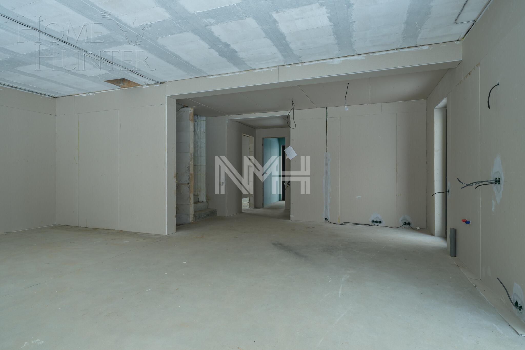 2-этажный коттедж 416 м² без отделки