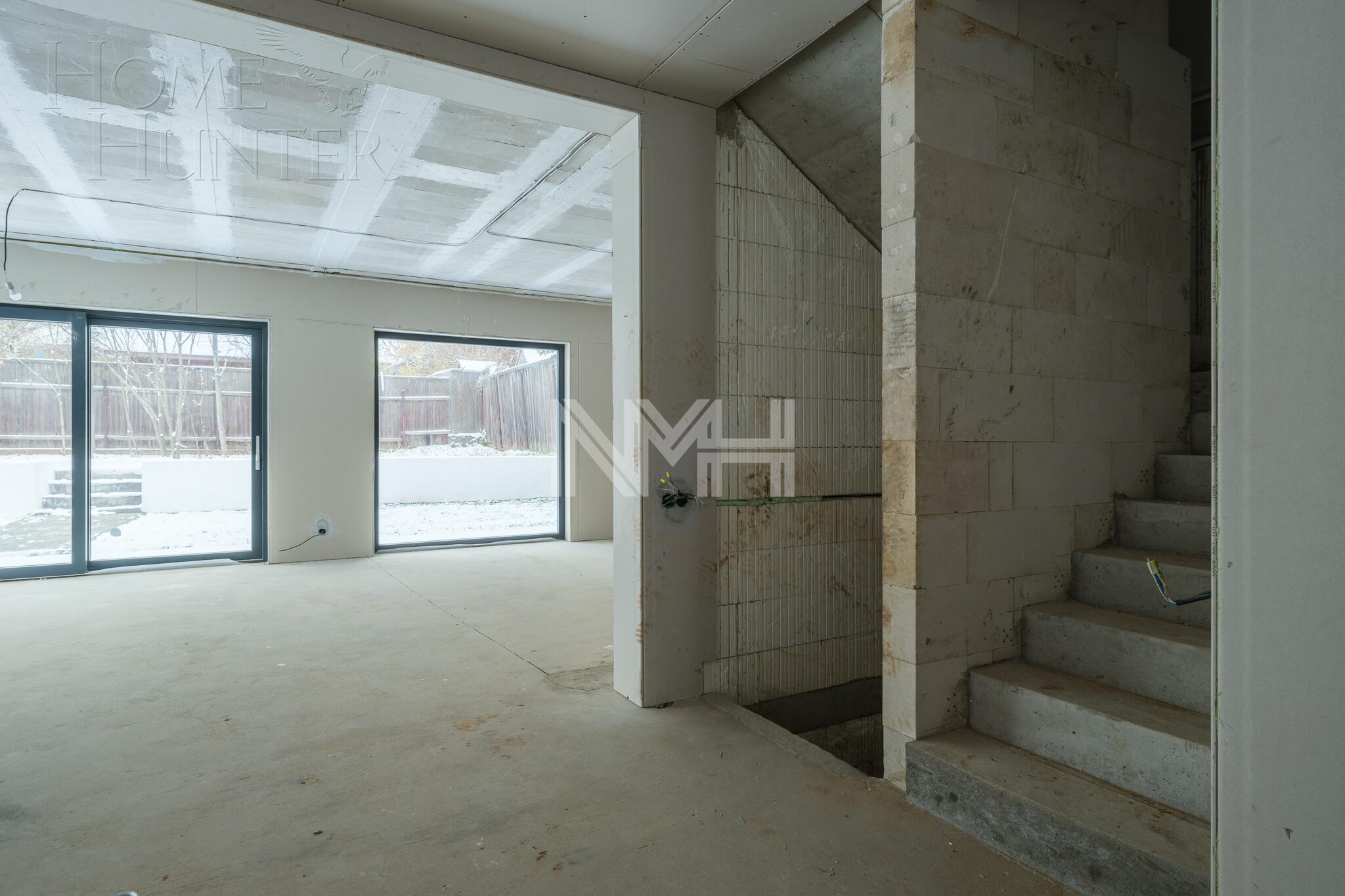 2-этажный коттедж 416 м² без отделки