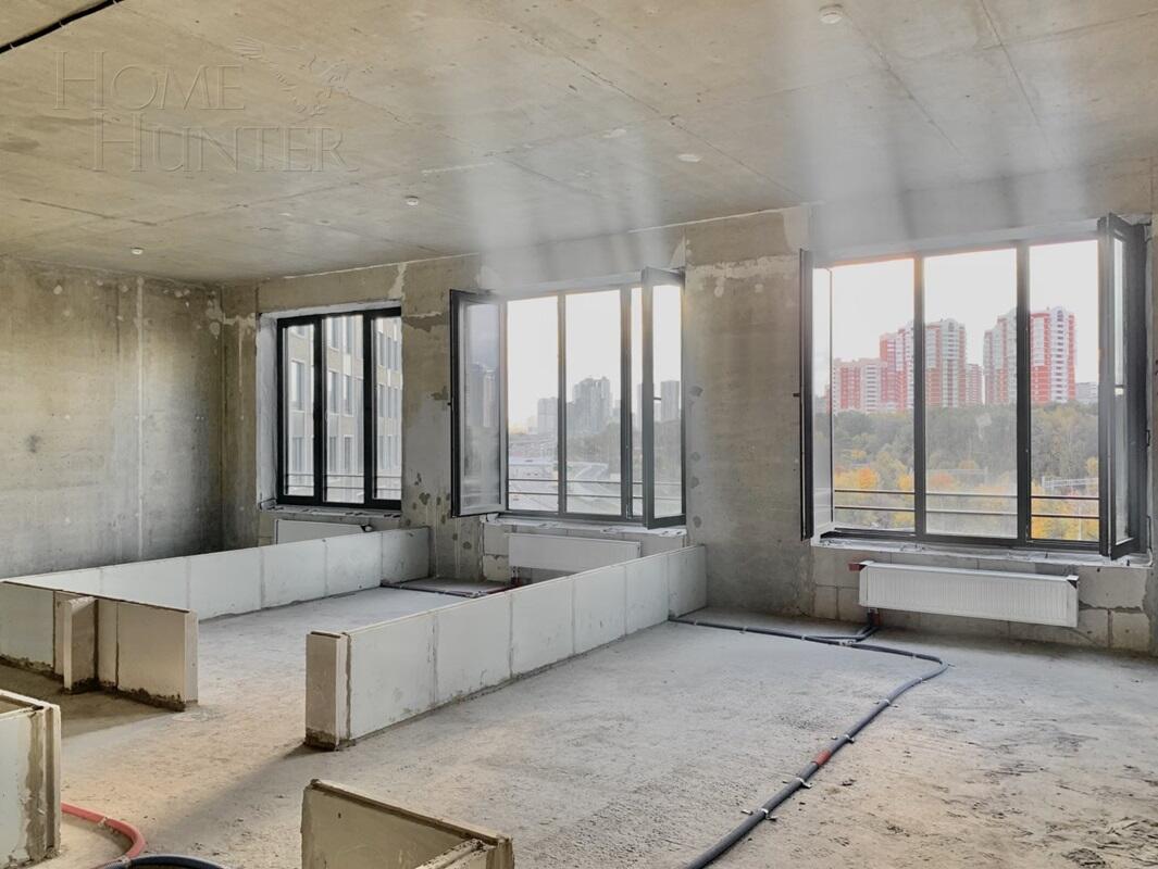 3-КОМН. КВАРТИРА БЕЗ ОТДЕЛКИ 70 М² НА 9 ЭТАЖЕ