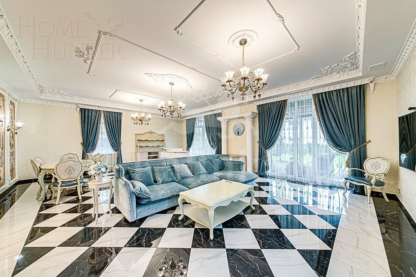2-этажный коттедж 450 м² с отделкой