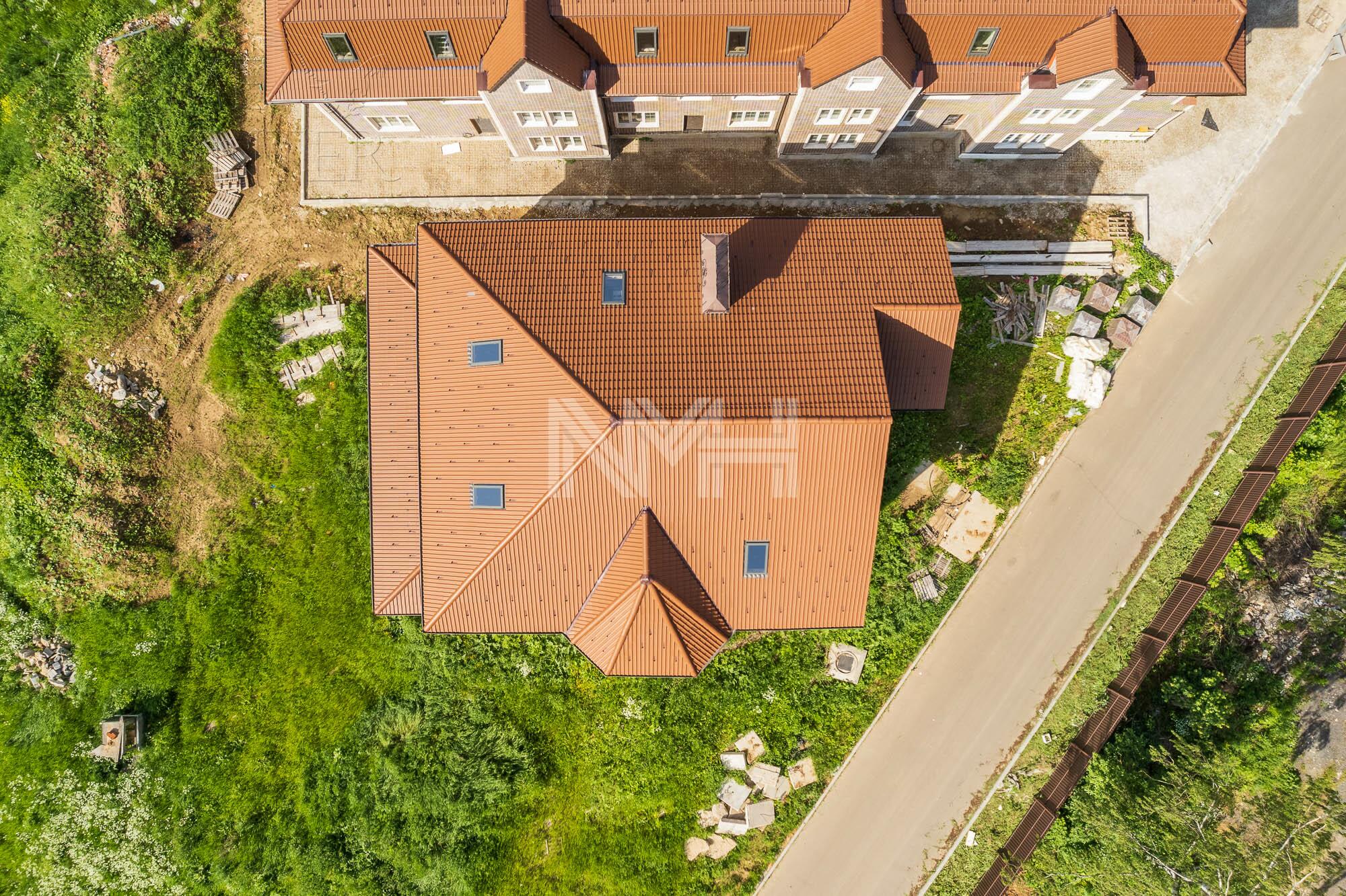 2-этажный коттедж 500 м² без отделки