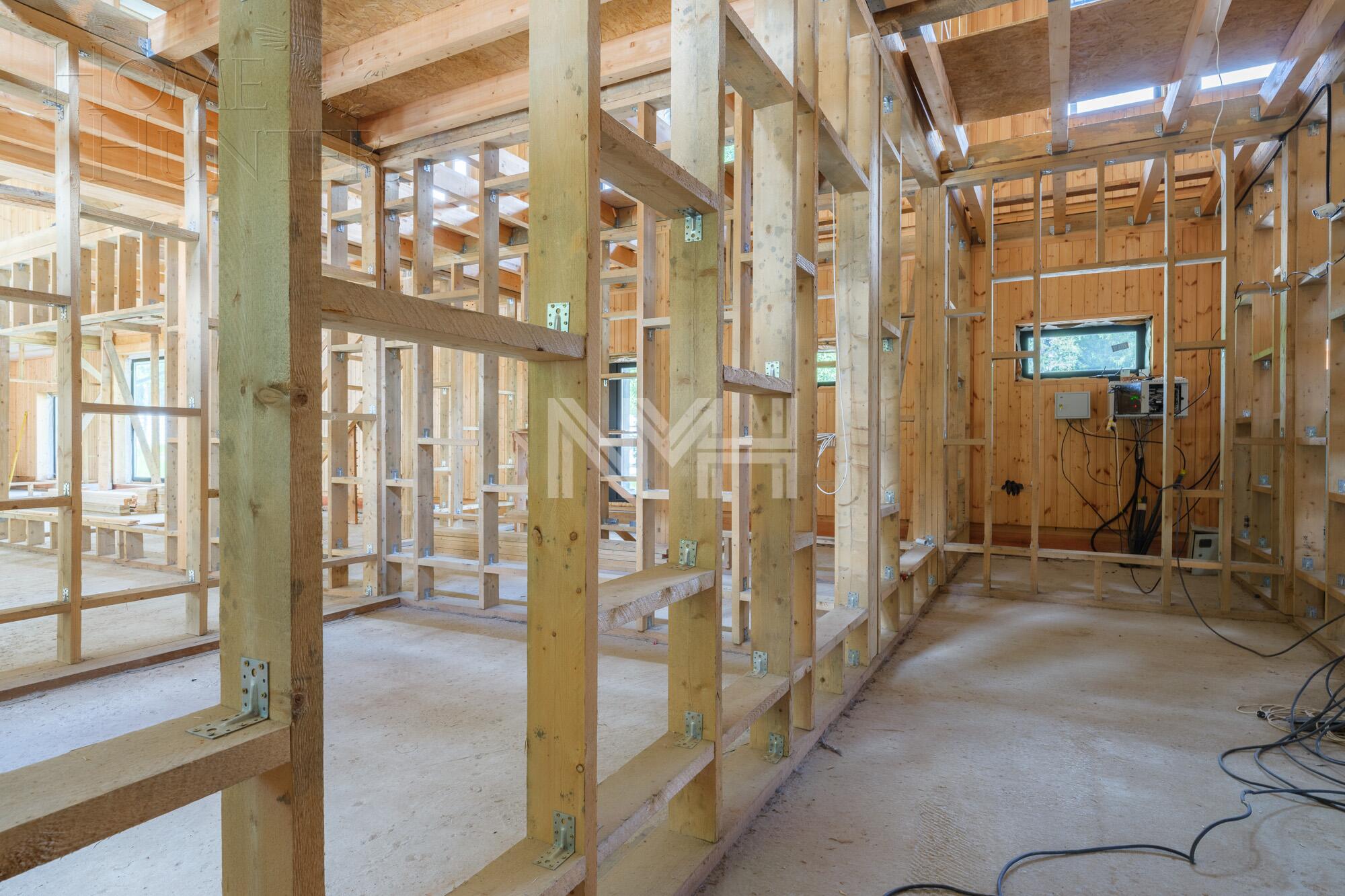 2-этажный коттедж 945 м² без отделки