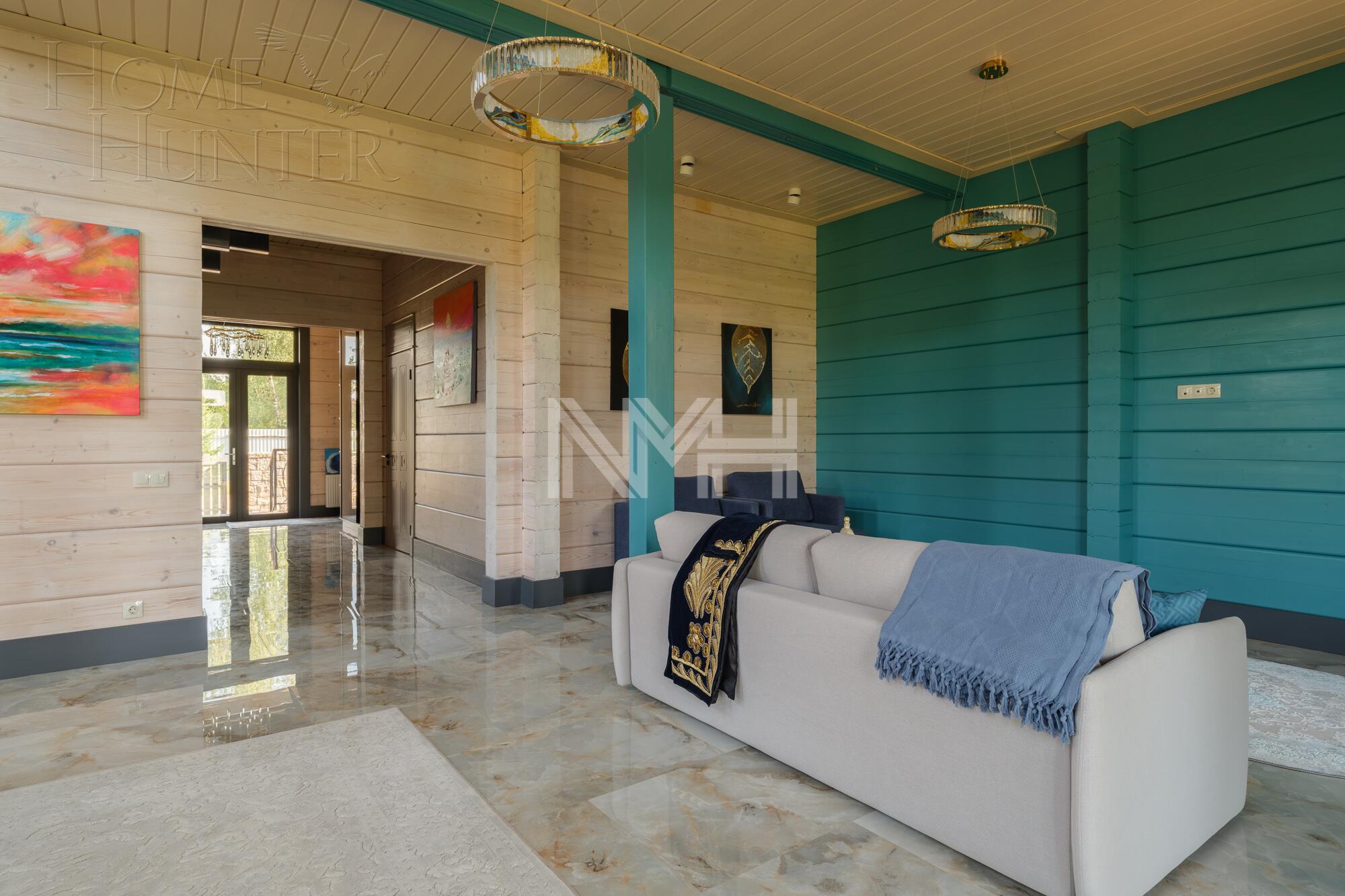 2-этажный коттедж 305.7 м² с отделкой