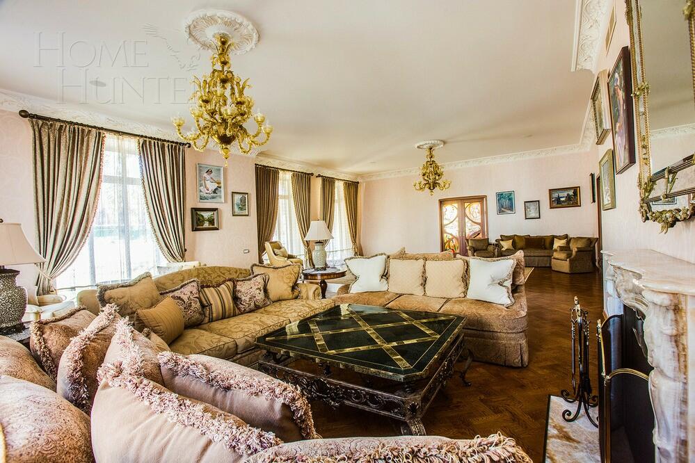 2-этажный коттедж 1 100 м² с отделкой