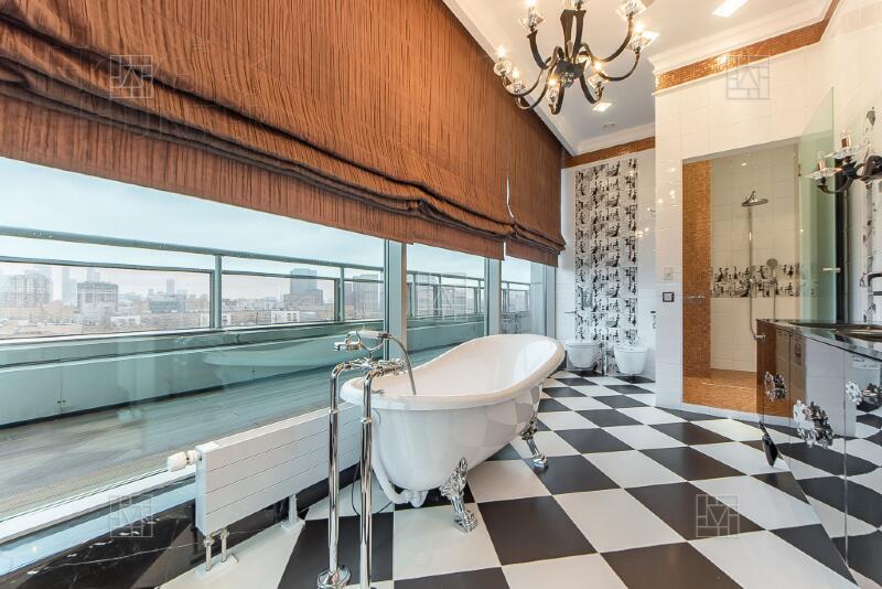 7-КОМН. ПЕНТХАУС С ОТДЕЛКОЙ 404.8 М² НА 10 ЭТАЖЕ