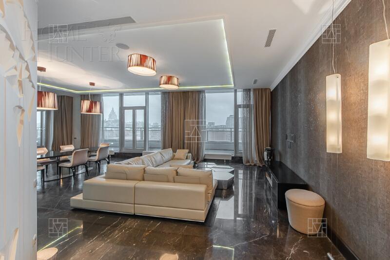 7-КОМН. ПЕНТХАУС С ОТДЕЛКОЙ 404.8 М² НА 10 ЭТАЖЕ