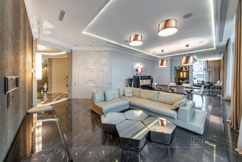 7-КОМН. ПЕНТХАУС С ОТДЕЛКОЙ 404.8 М² НА 10 ЭТАЖЕ