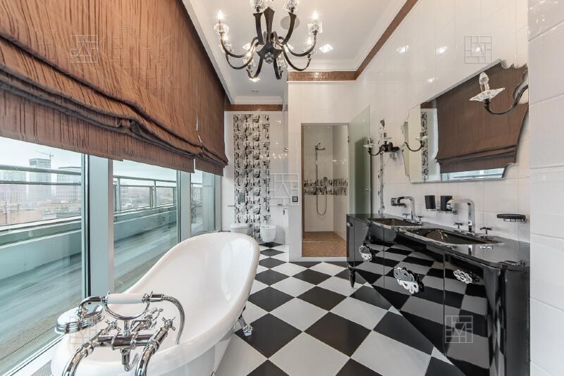 7-КОМН. ПЕНТХАУС С ОТДЕЛКОЙ 404.8 М² НА 10 ЭТАЖЕ