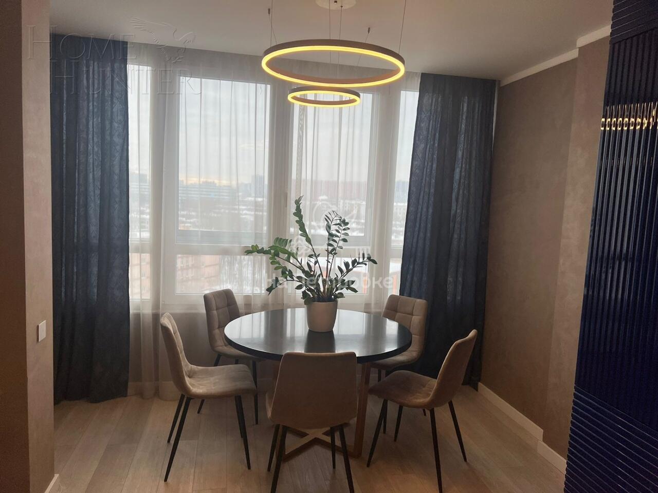 4-КОМН. КВАРТИРА С ОТДЕЛКОЙ 141 М² НА 13 ЭТАЖЕ