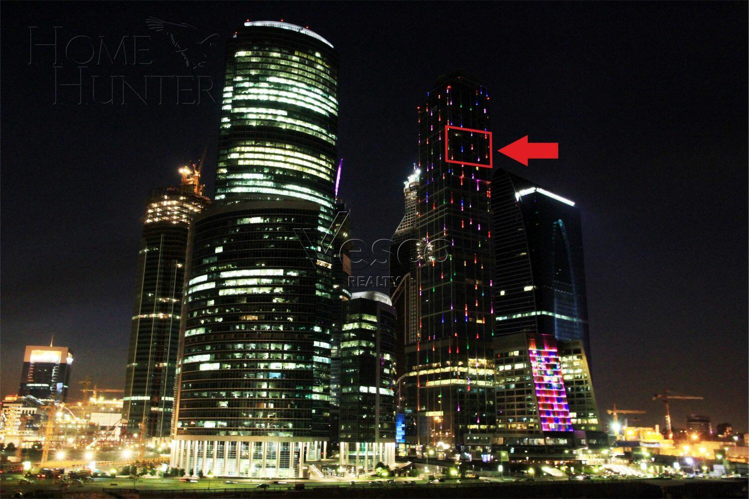 2-КОМН. АПАРТАМЕНТЫ С ОТДЕЛКОЙ 110 М² НА 48 ЭТАЖЕ