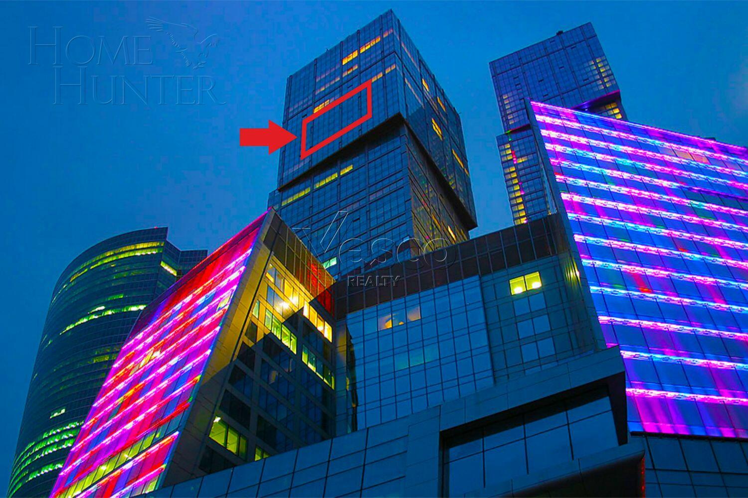 2-КОМН. АПАРТАМЕНТЫ С ОТДЕЛКОЙ 110 М² НА 48 ЭТАЖЕ