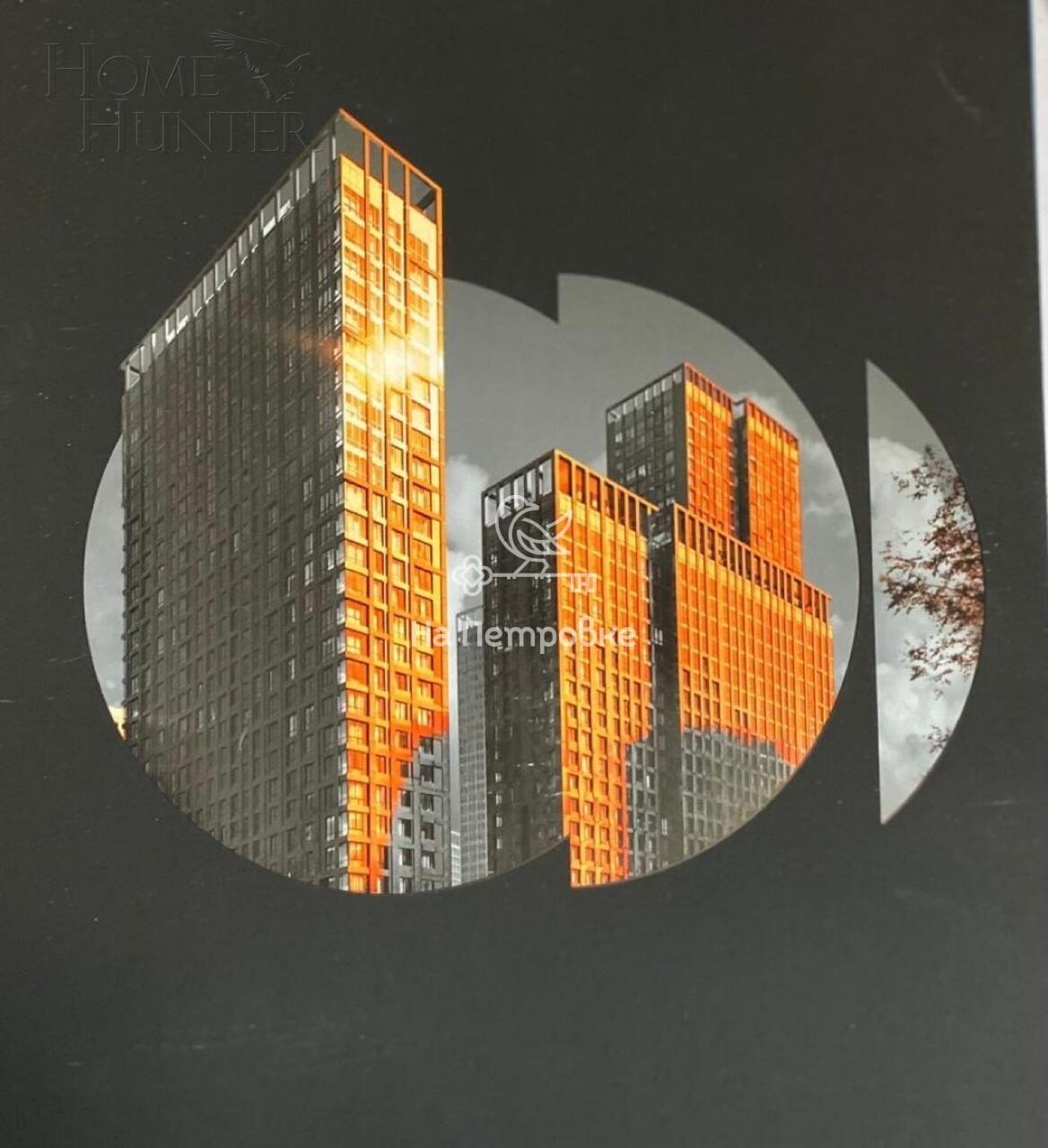 2-КОМН. КВАРТИРА БЕЗ ОТДЕЛКИ 57.4 М² НА 15 ЭТАЖЕ