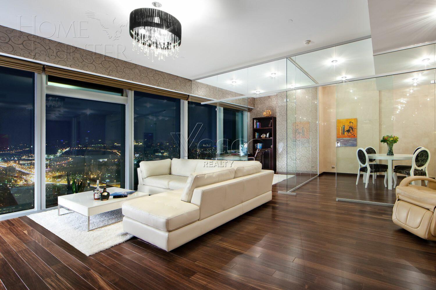 2-КОМН. АПАРТАМЕНТЫ С ОТДЕЛКОЙ 110 М² НА 48 ЭТАЖЕ