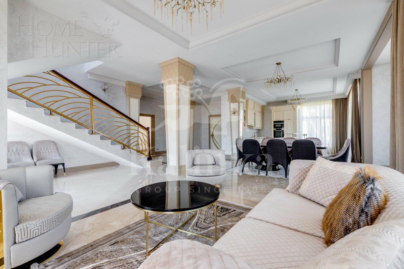 2-этажный коттедж 400 м² с отделкой