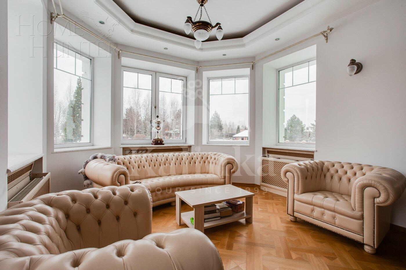 2-этажный коттедж 550 м² с отделкой