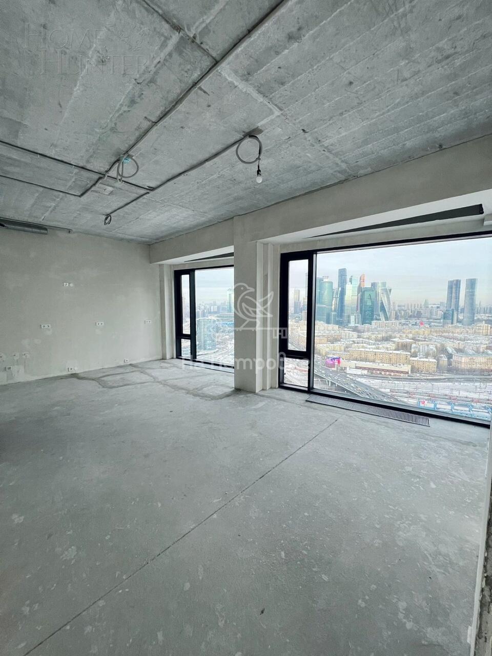 3-КОМН. КВАРТИРА БЕЗ ОТДЕЛКИ 80 М² НА 39 ЭТАЖЕ