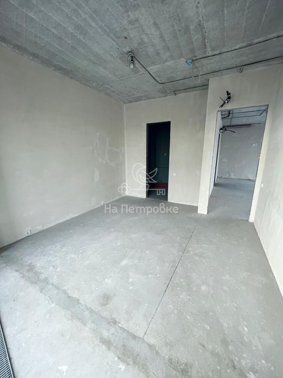 3-КОМН. КВАРТИРА БЕЗ ОТДЕЛКИ 80 М² НА 39 ЭТАЖЕ