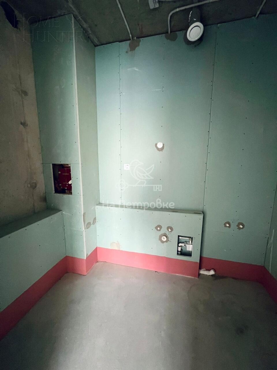 3-КОМН. КВАРТИРА БЕЗ ОТДЕЛКИ 80 М² НА 39 ЭТАЖЕ