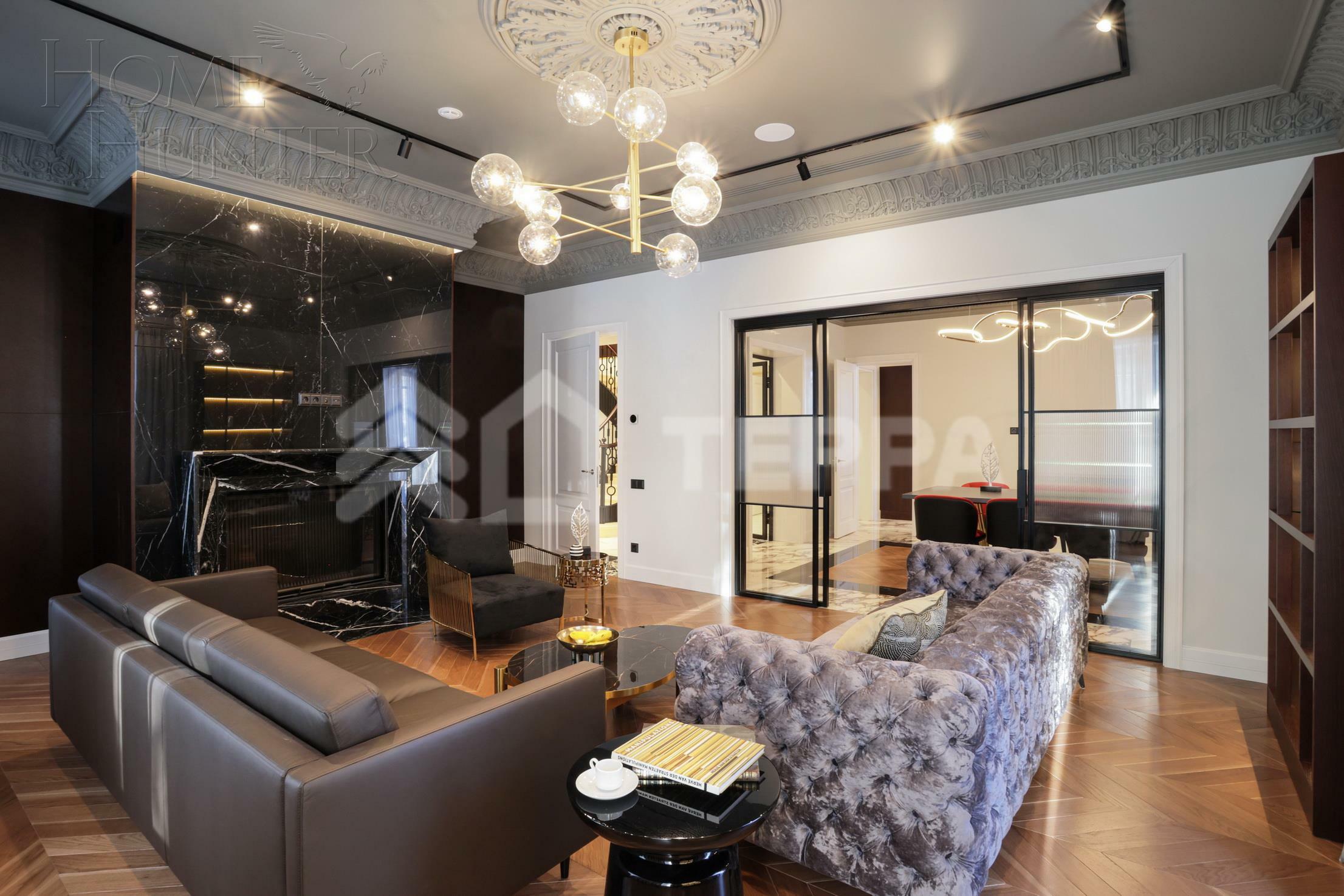 2-этажный коттедж 702 м² с отделкой