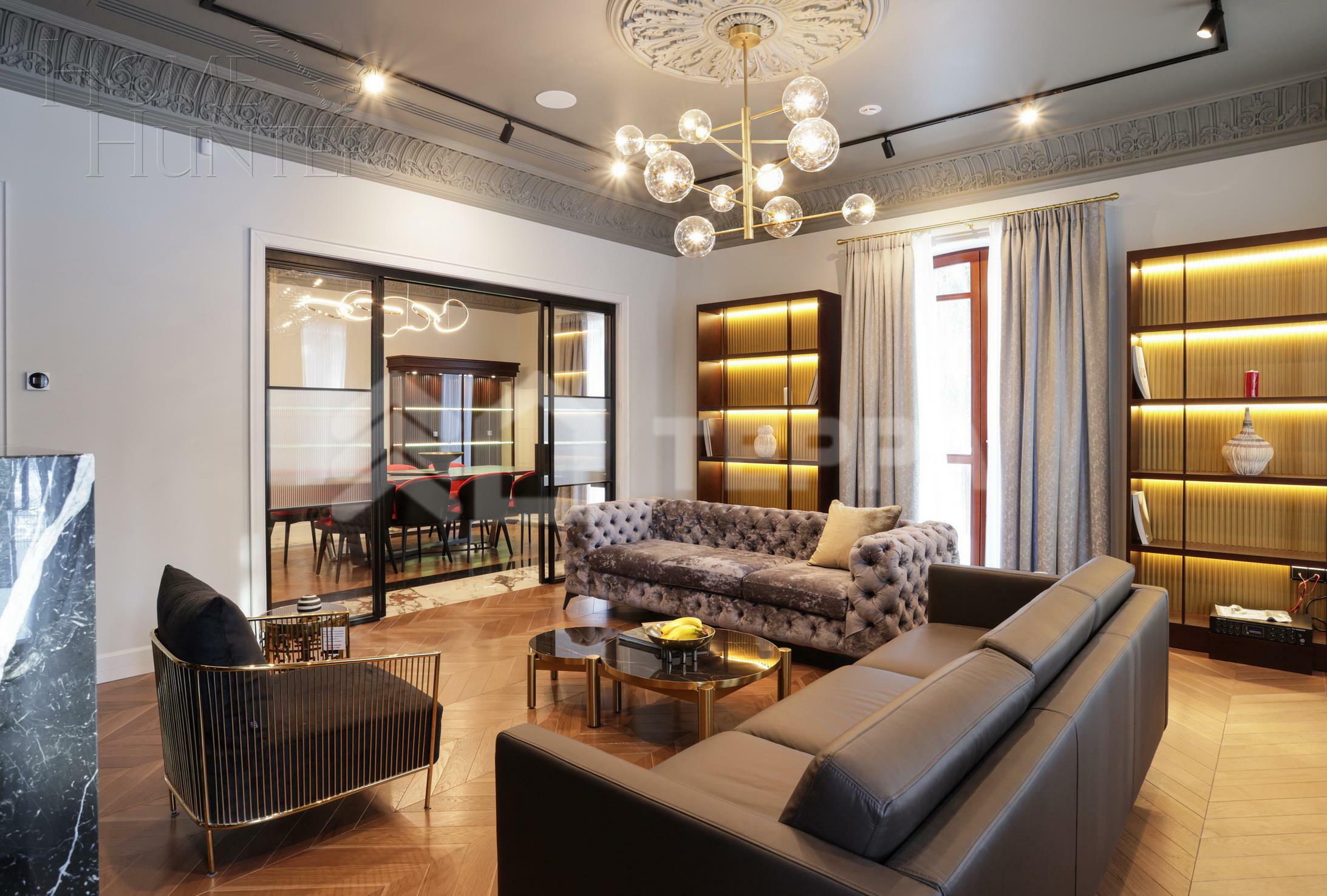 2-этажный коттедж 702 м² с отделкой