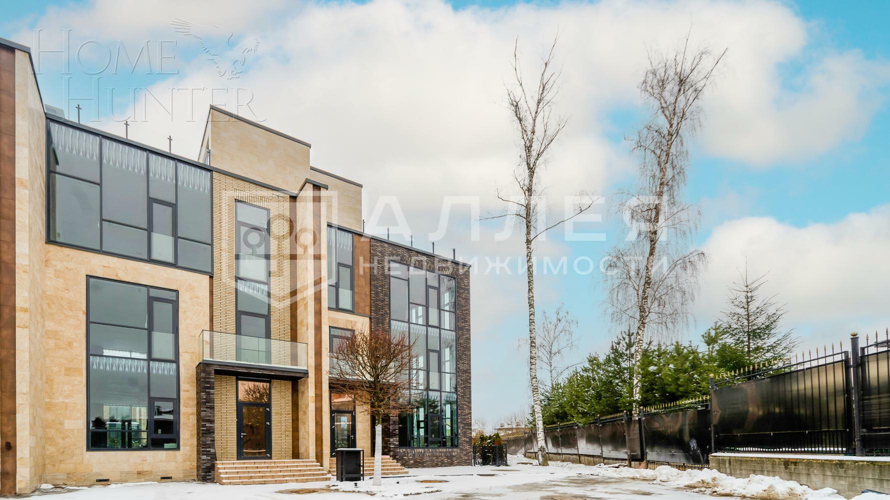 2-этажный таунхаус 250 м² без отделки