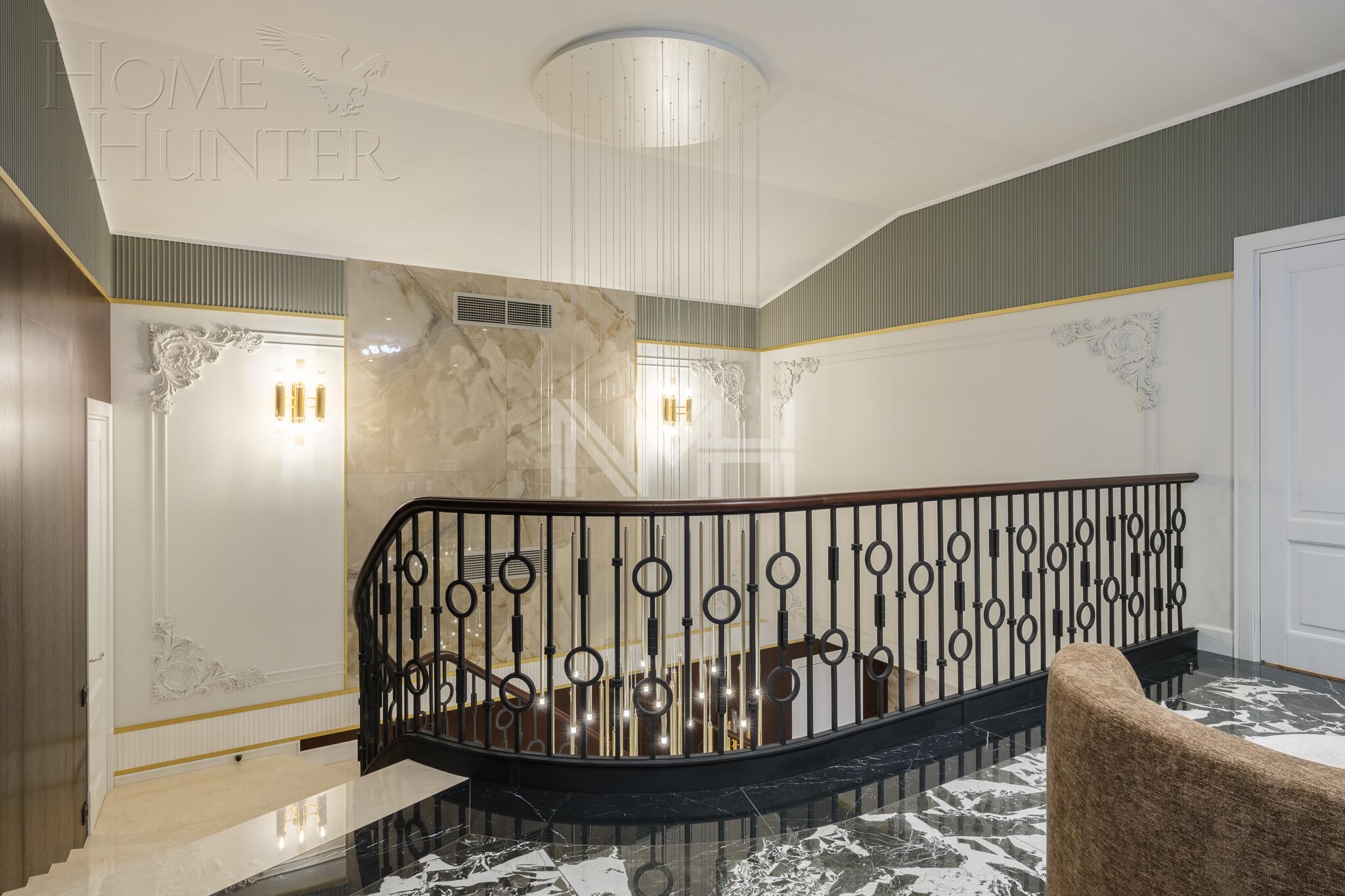 2-этажный коттедж 702 м² с отделкой