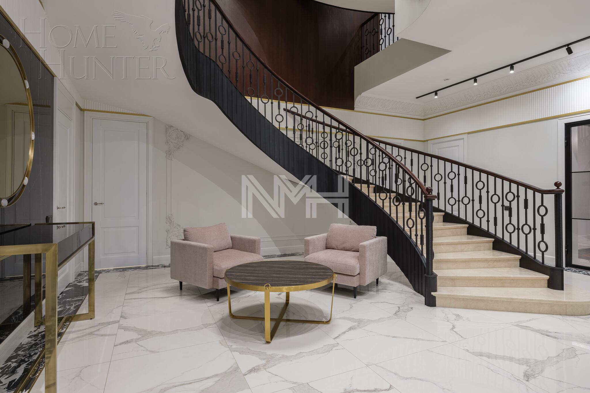 2-этажный коттедж 702 м² с отделкой