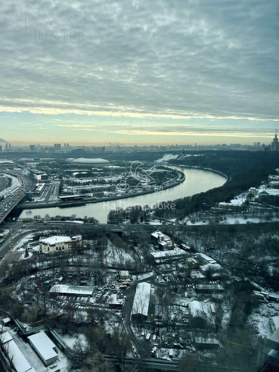 3-КОМН. КВАРТИРА БЕЗ ОТДЕЛКИ 80 М² НА 39 ЭТАЖЕ