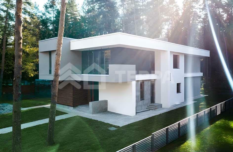 2-этажный коттедж 380 м² без отделки